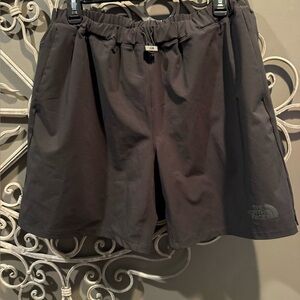 The North Face Black Athletic running Shorts Lightweight Elastic Waist Sz L